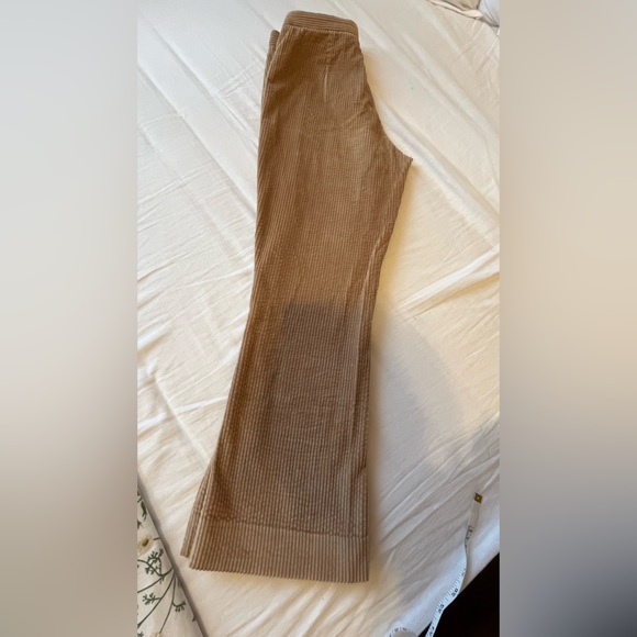 Babaton - Beige Corduroy Pants Size 2 - Picture 4 of 6